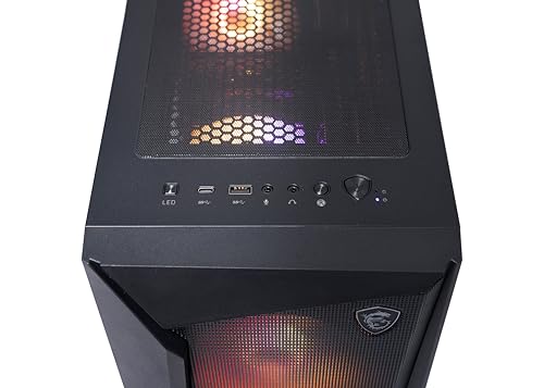 Image of msi Codex R2 Gaming Desktop: Intel Core i5-14400F, Geforce RTX 4060, 16GB DDR5, 2TB m.2 NVMe SSD, 80+ Gold PSU, WiFi, Keyboard & Mouse, DIY Friendly, Windows 11 Home: 14NUC5-091US