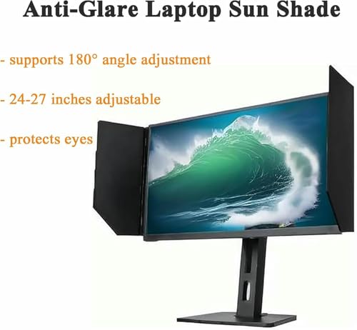 Capuchon de moniteur anti-éblouissement réglable pour éliminer les reflets