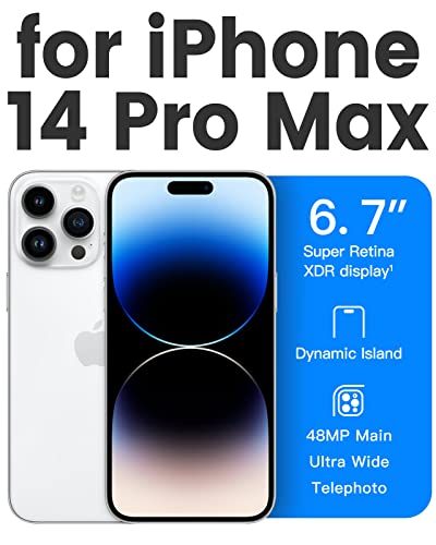 Mkeke For Iphone 14 Pro Max Case Black Clear, Not Yellowing Phone Case For Iphone 14 Pro Max Clear With Slim Protective Cover & Shockproof Bumper Black Clear 2022 #TOP1