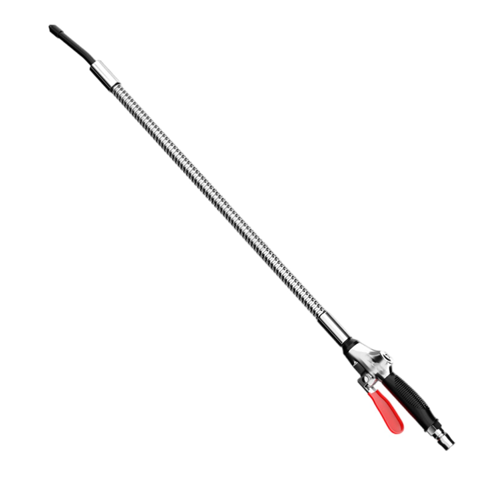 Professional Pneumatic Air Blow with Extensible Nozzle Metal Handle for Industrial Use Efficient Removal Tasks Antislip Rubber Handle