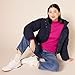 Amazon Essentials Women's Classic-Fit Lightweight Long-Sleeve Turtleneck Sweater (Available in Plus Size), Bright Pink, Medium