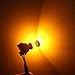 Alla Lighting 1156 7506 LED Bulbs 3000lm Extreme Super Bright Car Motorcycle Signal Reverse Stop Brake Tail Lights BA15S 3497 1141 P21W, Amber Yellow
