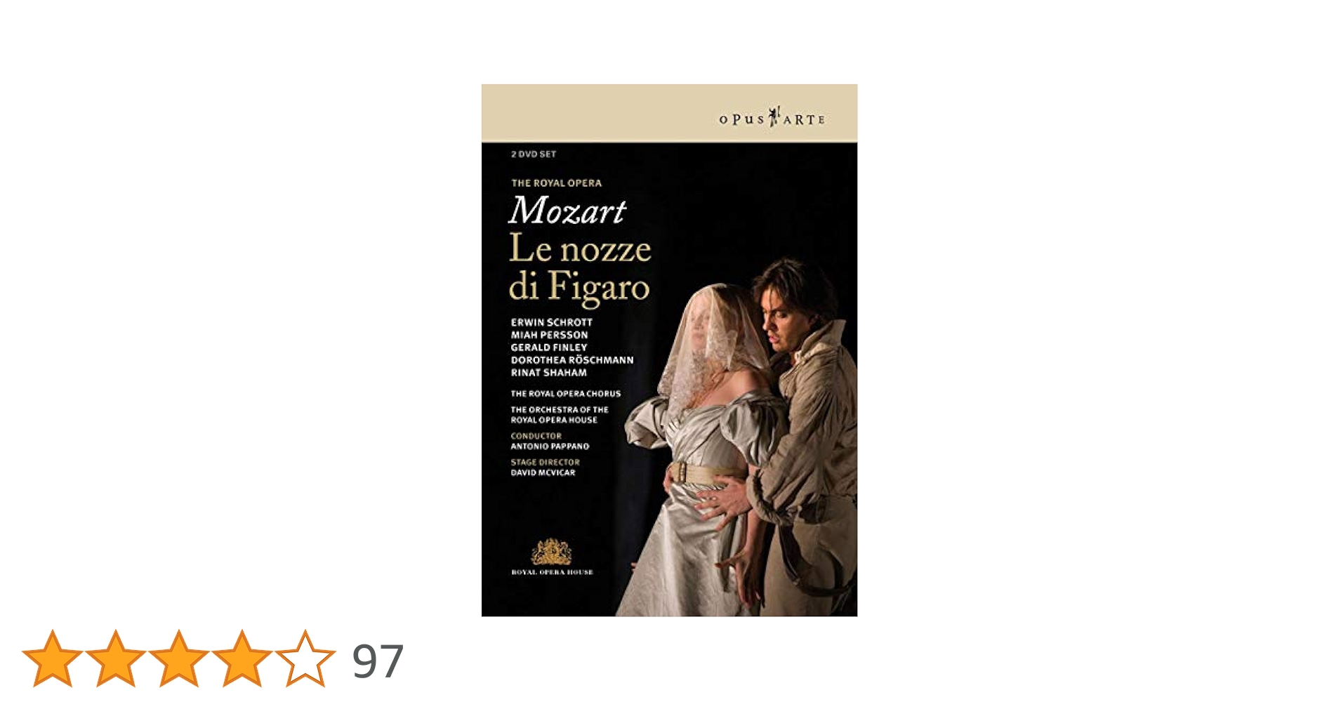 Le Nozze Di Figaro: Royal Opera House (Pappano) [DVD] [2010