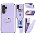 Lipvina for Samsung Galaxy A54 5G Case with Card Holder,Galaxy A54 5G Case Wallet for Women,Credit Card Holder,Ring Stand,Phone Wallet Cases 6.4