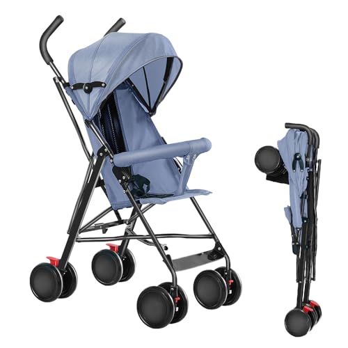 Willonin Kinderwagen für Babys, 0-4 Jahre (Traglast 15 kg) mit...