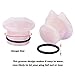 YOFANST Organic Quartz Cute Cat Ear Stretching Plugs Gauge 00g, Sold as Pair