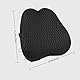 Livtribe Rückenkissen,Memory Foam Lendenkissen Auto,Ergonomisches Lendenwirbelstützkissen für Bürostuhl,Autositz,Rollstuhl (schwarz)
