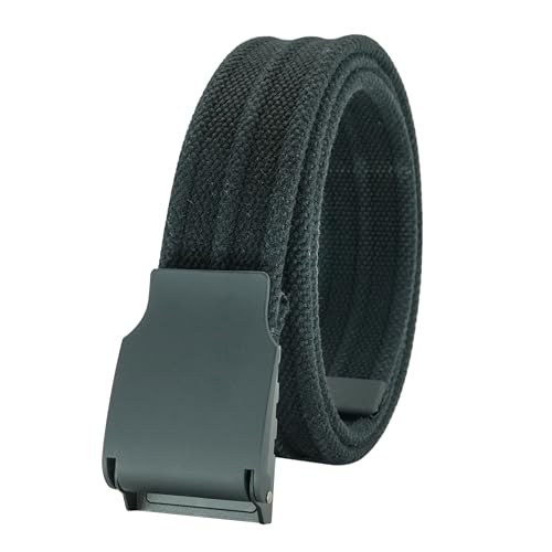 Giantsize Belts for Men Big and Tall Stretch Elastic Canvas Web Woven Belt