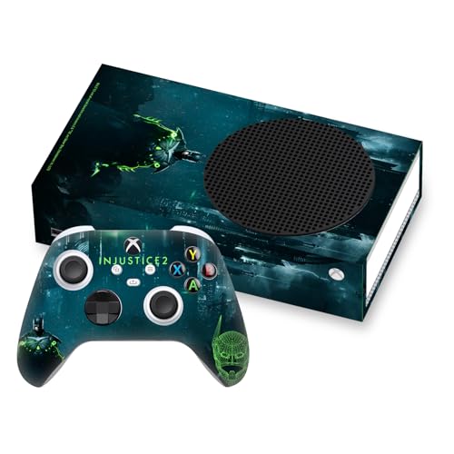 Autocollant Xbox Series S Injustice 2 Batman peau vinyle pour console et manettes