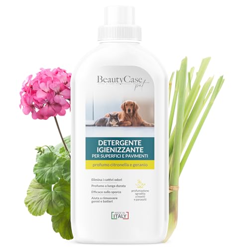🐾 FORMULA PET-SAFE: detergente pavimenti delicato, studiato per ambienti con animali: elimina germi, batteri e cattivi odori senza rischi.