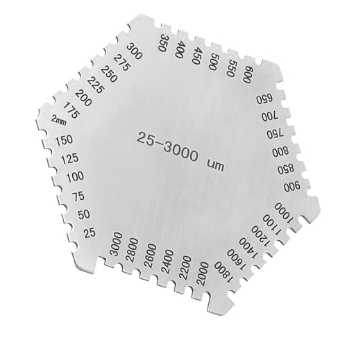 Calibrador de Acero Inoxidable para Medir Espesor de Pintura miniatura 4