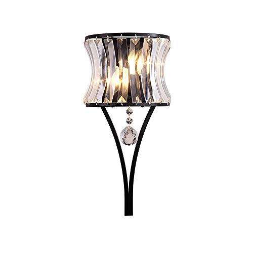 Chandelier en cristal ZR98US luminaire suspendu 24W tricolore décoration intérieure chambre