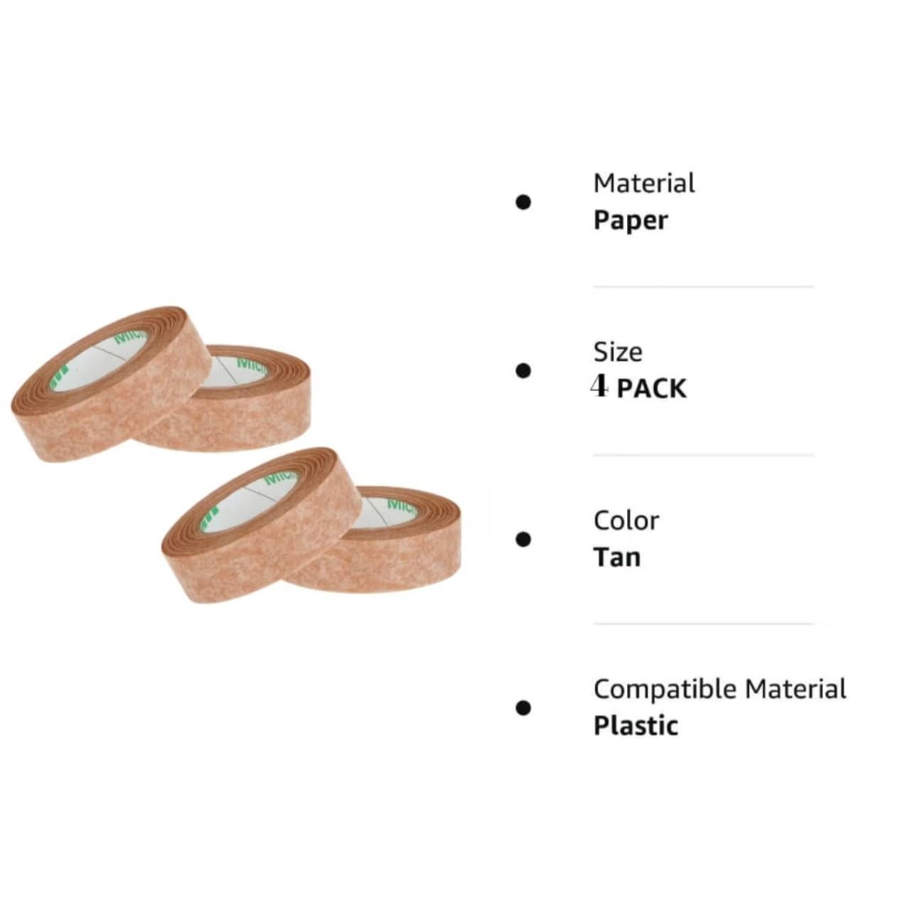 Medical Tape - 3 Micropore Rolls -2