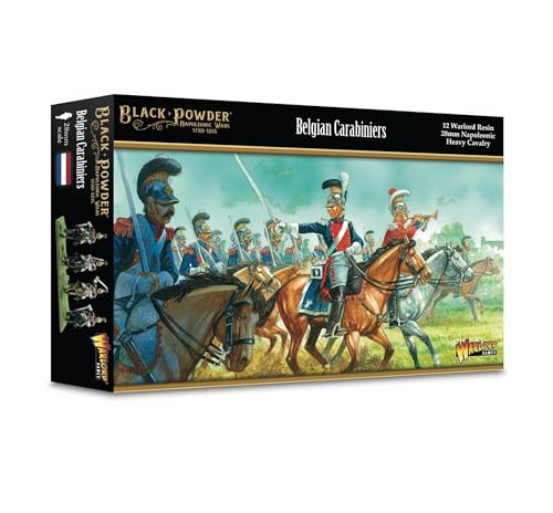 Carabiniers Belges Black Powder figurines 28 mm Guerres napoléoniennes maquette jeu de stratégie