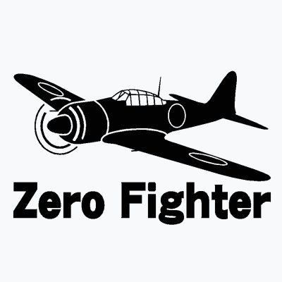 Amazon.co.jp: 【wagara-061-1】【黒】特別攻撃隊 零戦 ゼロ戦 Zero