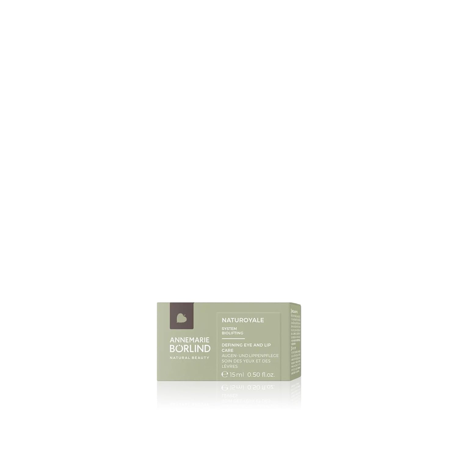 ANNEMARIE BÖRLIND – NATUROYALE Eye & Lip Cream – Natural Antioxidants, Vitamin C + E and Jojoba Oil for a Fresher, Smoother, and Tighter Skin – Step 5 of 5 – 0.5 oz.