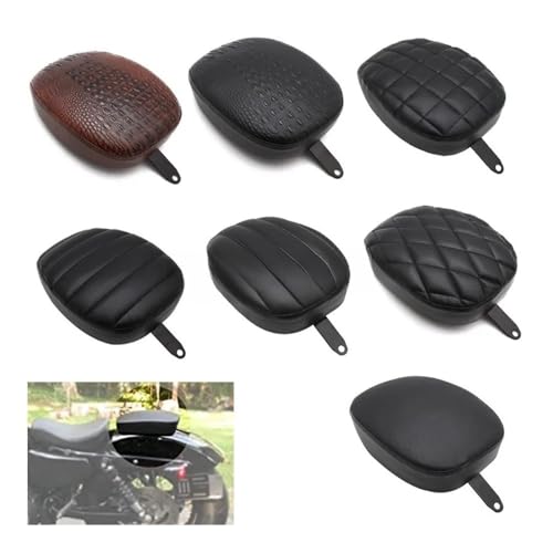 Siège passager arrière confortable pour Sportster 48 et 72 en cuir - 2