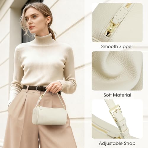 Image of Kattee Leather Crossbody Bags for Women, Crossbody Purses for Women, Small Hobo Bags with Adjustable Strap