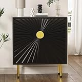 Black Accent Storage Cabinet...