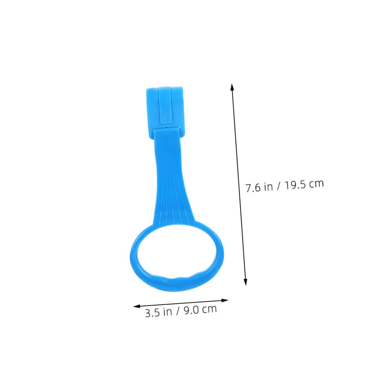 Beatifufu Elastic Playpen Pull Rings 2pcs Baby Standing Assistance Handles Safe Indoor Toys Crib Pull up Rings Space Saving Design