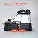 QIIRUN AI-20 Fusion Splicer Fiber Optic with One Step Electric Fiber Cleaver Fusion Splicing Machine Kit AI-20 Upgraded from AI-10A with 6s Splicing 15s Heating OPM VFL 7800mAh Battery