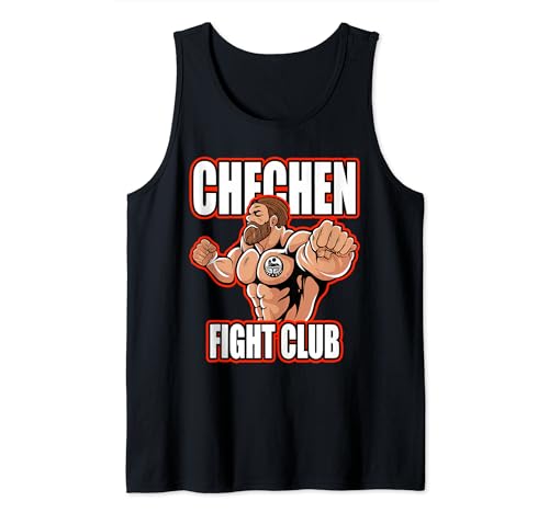 Club de Lucha Checheno, Borz checheno, Noxchi, Combatiente checheno Camiseta sin Mangas