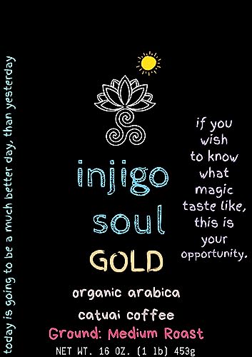 Injigo Soul GOLD Arabica Catuai Coffee 1lb Panama