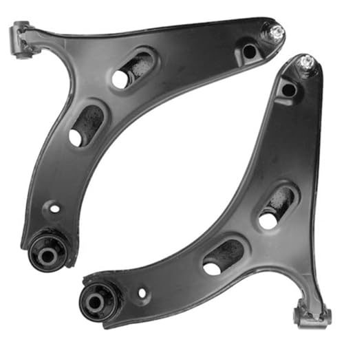 Image of Detroit Axle - 8pc Front Suspension Kit for 2019-2023 Subaru Crosstrek 2022-2024 Forester, 2 Lower Control Arms with Ball Joint 4 Outer Inner Tie Rods 2 Sway Bar End Links Replacement