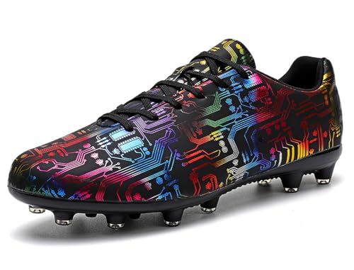 Image of Women's Men's Soccer Cleats Training Shoes | Women's men's AG Sports Soccer Cleats ,Training Shoes, Non-Slip football shoes,long studs soccer shoes