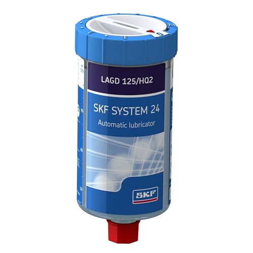 SKF LAGD 125/HQ2 Gas Driven Lubricator, Food Grade, High Load and Wide Temperature, 125 ml