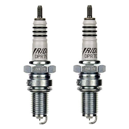 2 x Iridium Zündkerze passend für Harley Davidson XLH 883 Sportster Bj. 1987-2003