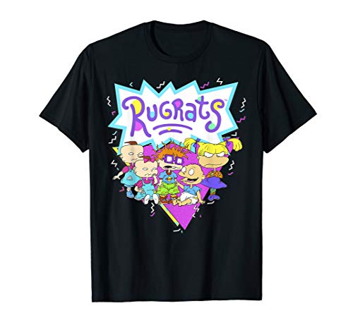 Stu Rugrats Costumes - RugRats Group Shot Retro Geometric Logo