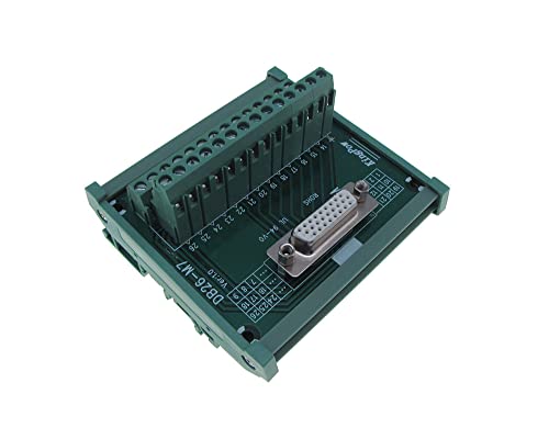 Bornes à vis DB26 femelle pour panneau sans soudure et connexion stable