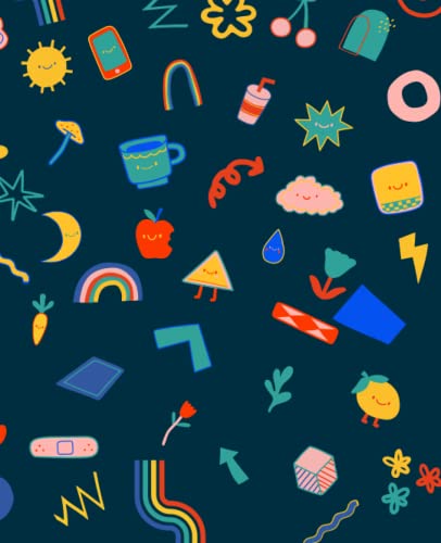 Fun Pretty Little Brain Dump carnet ligné idéal pour libérer l'esprit au bureau