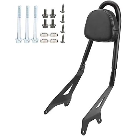 EBTOOLS Motorcycle Backrest for Yamaha Bolt Cover