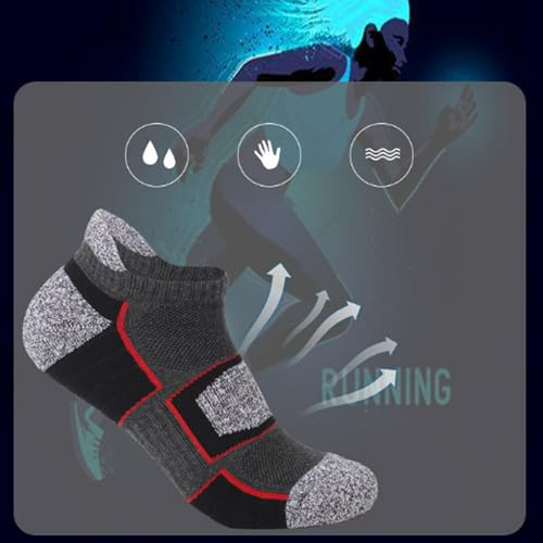 3 Pairs Hywell Thick Padded Compression Running Ankle Socks, Hywell Socken, Hywellstore Socks3