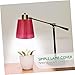VILLCASE Cloth Lampshade Clip in Wine Red for Table Lamp Accessory with Easy No Tool Installation for Bedroom Home Hotel Study and Library Decor