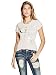 GUESS Women's Irisa Staggered Logo Tee