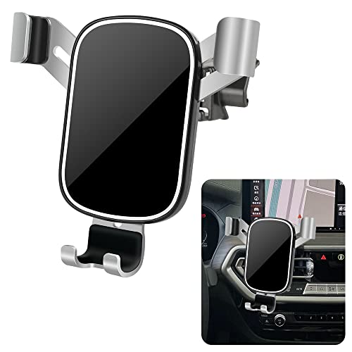 LUNQIN Car Phone Holder for 2022-2024 BMW X3 X3M and 2022-2024 BMW X4 X4M M40i Auto Accessories Navigation Bracket Interior Decoration Mobile Cellphone Mount