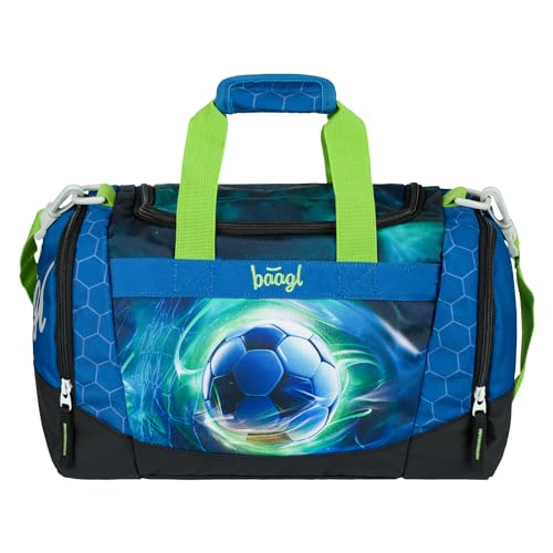 Baagl Sporttasche für Jungen, Reisetasche für Kinder,...