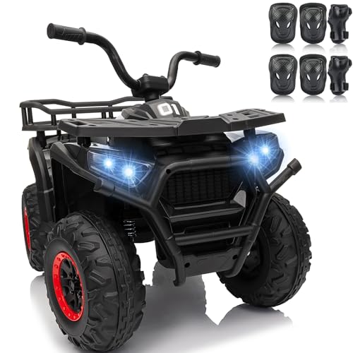 Kids ATV 4 Wheeler with Storage Rack