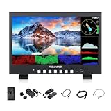 Fonctions Auxiliaires / 3D LUT : Le moniteur caméra professionnel FVM215 avec outils pro (waveform, vectorscope, aide-focus). Support 3D LUT (32 LUTs par SD) pour un étalonnage précis et des styles visuels créatifs.