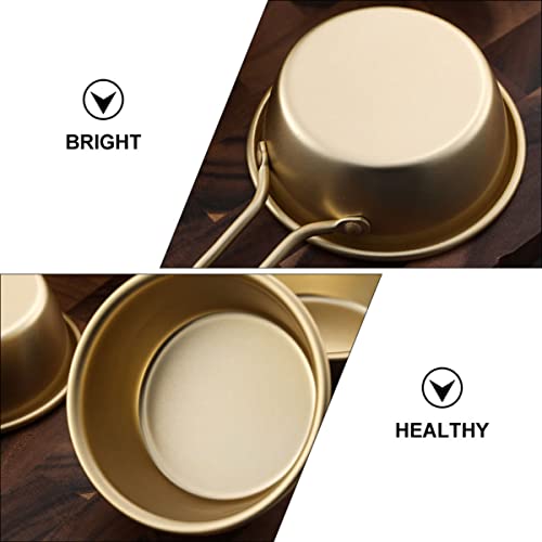 Cabilock Sauce Bowls 12 Pcs Makgeolli Bowls Korean Wine Bowl Rice Wine Bowls Korean Traditional Bowls Korean Style Aluminum Sushi Dish #TOP2