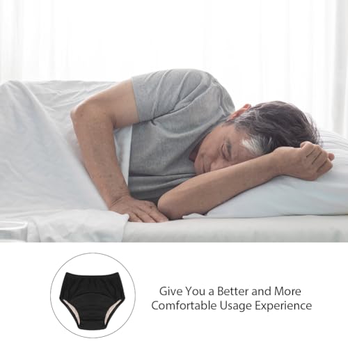 AOOWU Inkontinenz Pants, 300 ml für Erwachsene, Frauen Damen, Periodenunterschwäsche Blutung Damen Unterwäsche für Menstruation Postpartum, Waschbar Wiederverwendung, XL