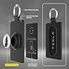 Card Holder for Tesla Keycard with AirTag, Soft Silicone Key Card Protective Case Cover for Tesla Model 3 Y S X, Key Holder with Keychain Key Rings - 1 Pack #2