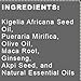 Kigelia Africana Dry Fruit Tincture, Pure Herbal Extract Massage Oil, All Natural & Vegan, 3.4 fl oz (100 ml)