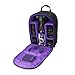 Camera Bag Camera Backpack Waterproof 16" X 13" X 5" with Rain Cover for DSLR Cameras, Lens, Tripod and Accessories (Purple, Large)