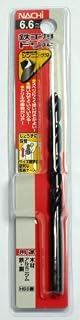 Nachi Ironworking Drill, 1 Piece, Thinning, 0.2 inches (6.6 mm), Metal and Metalworking