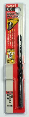 ナチ 鉄工用ドリル 1本入り シンニング 6.6ミリ