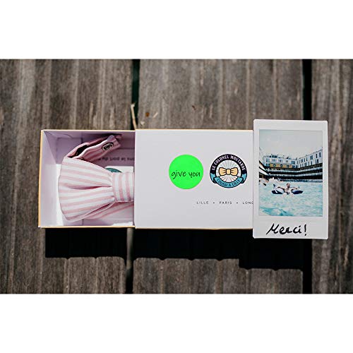 Hybsk 1 Inch Round Blank Fluorescence Green Shooting Target Pasters | Total 1,000 Adhesive Target Dots Per Roll (Fluorescent Green) #TOP4